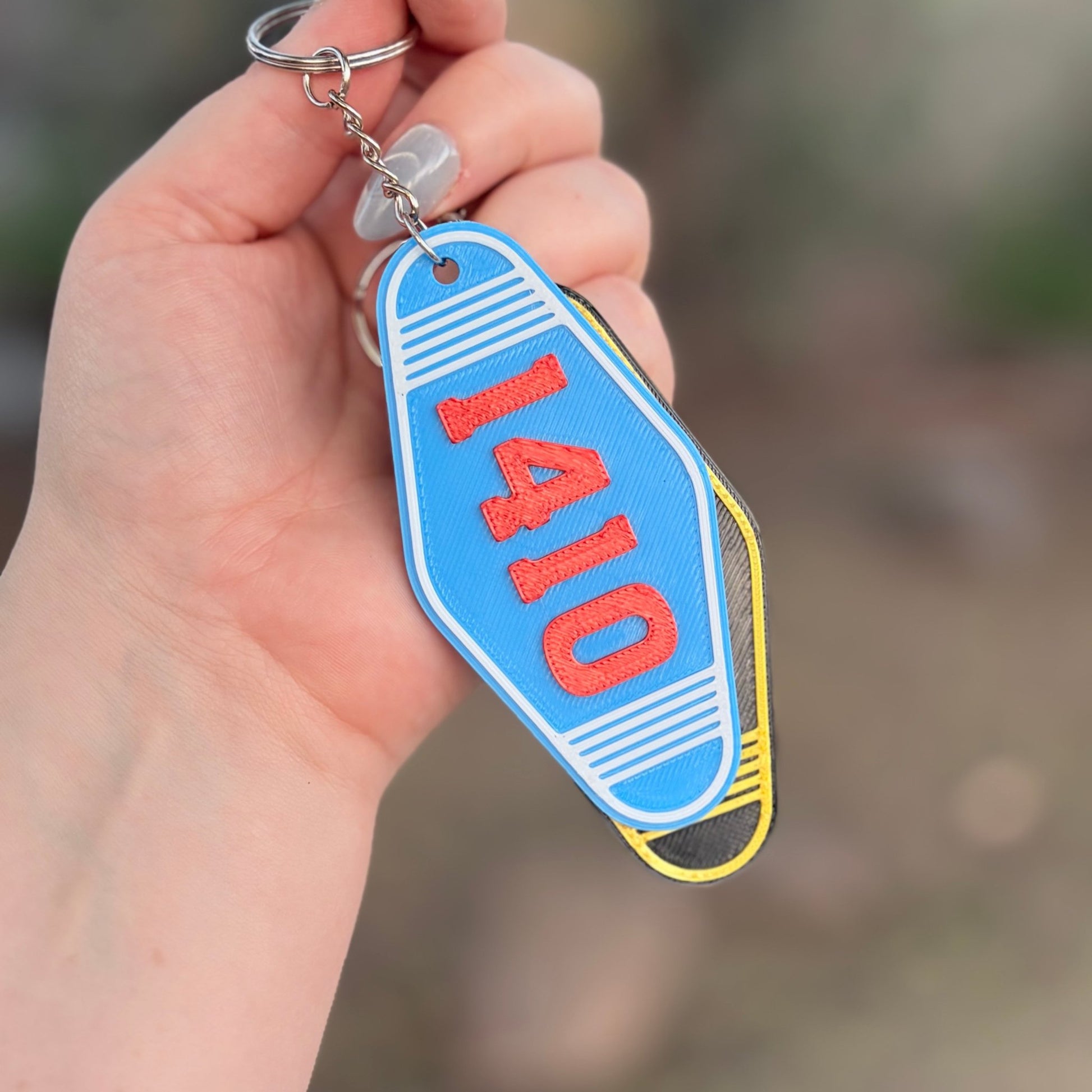 3D Printed Heated Rivalry Inspired Hotel Keychains | Bundle of 2 | Book Lover Keychain Set | Lightweight Fandom Accessory (Copy) - Awfullynerdy.co