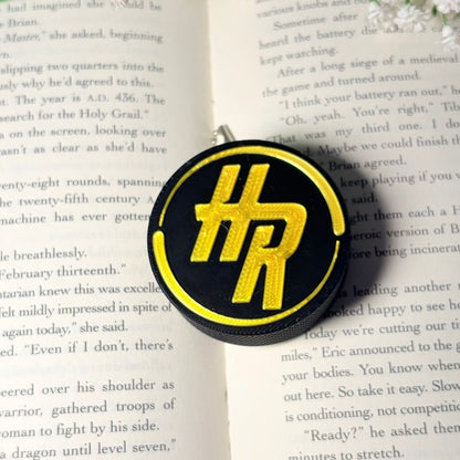 3D Printed Hockey Romance Hockey Puck Keychain - Awfullynerdy.co