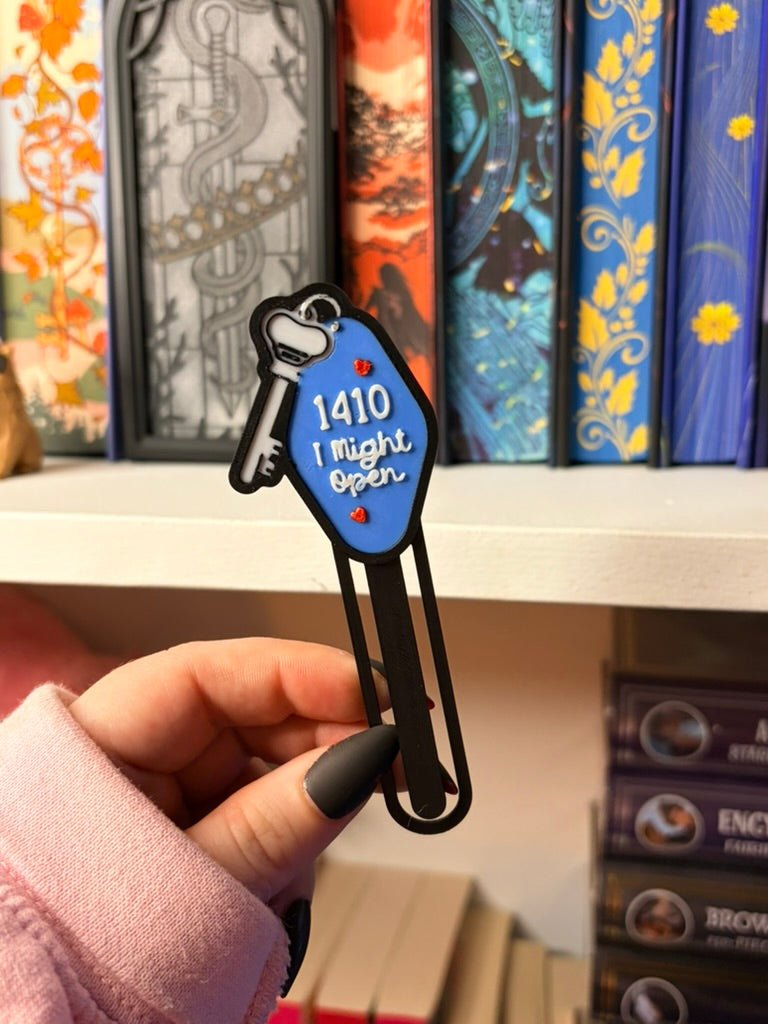 3D Printed I Might Open Hotel Key Paperclip Bookmark | Cute Book Accessory - Awfullynerdy.co