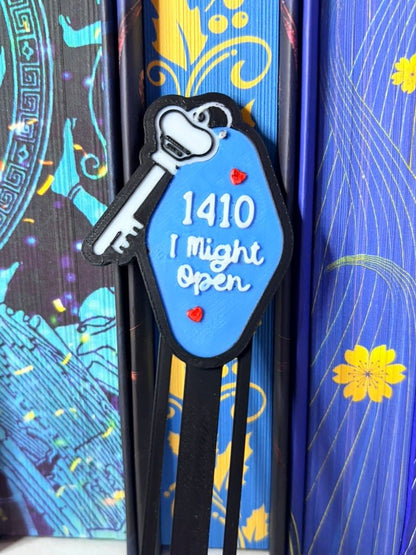 3D Printed I Might Open Hotel Key Paperclip Bookmark | Cute Book Accessory - Awfullynerdy.co