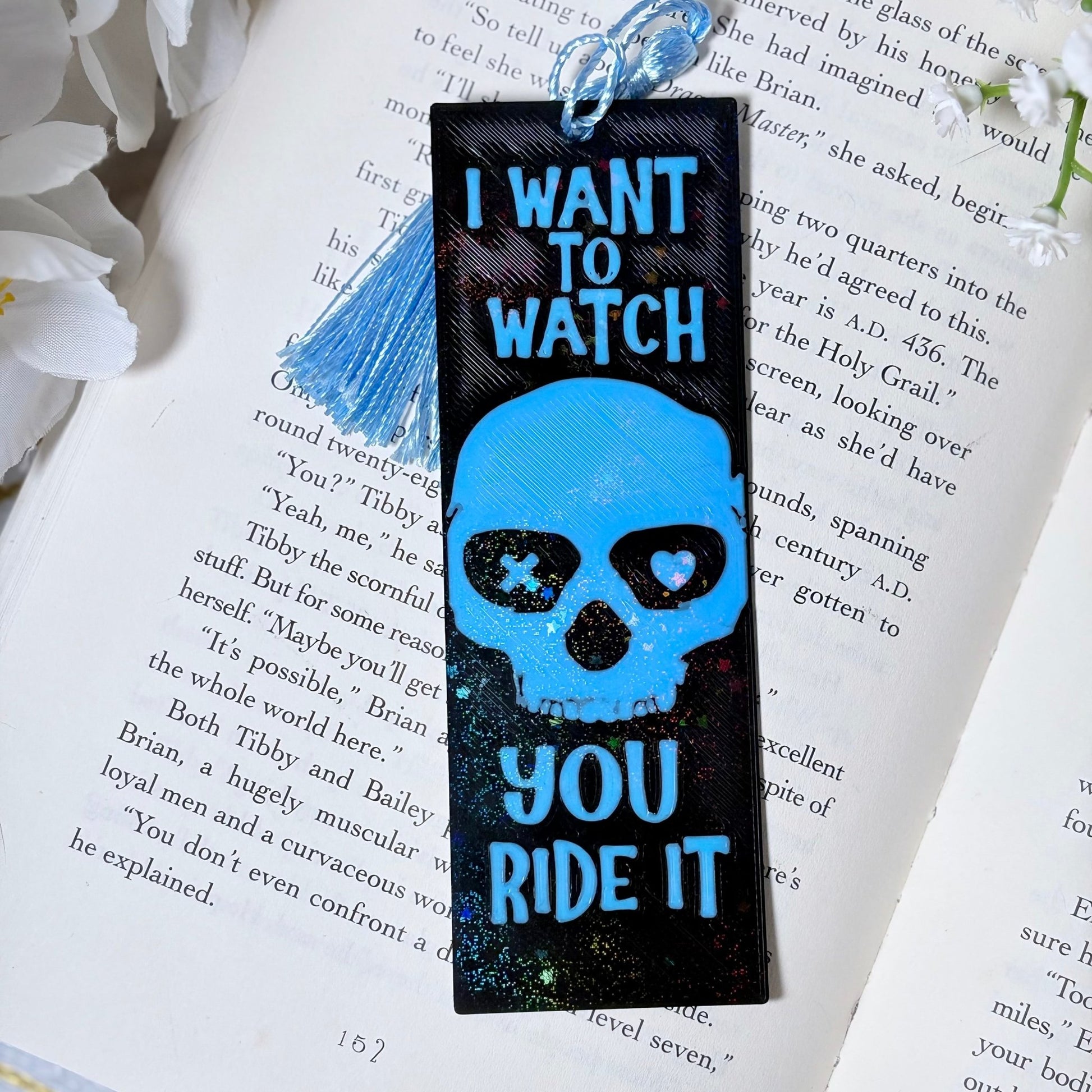 3d Printed I Want to Watch You Ride It Sparkle Bookmark - Awfullynerdy.co