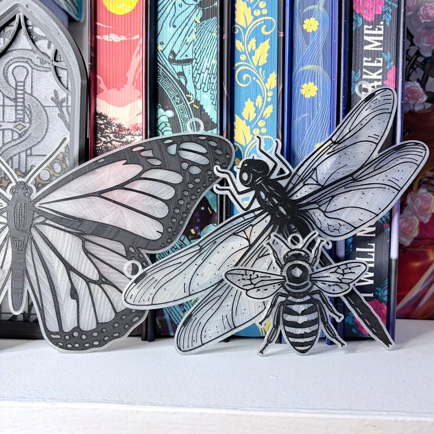3D Printed Insect Suncatcher - 4 Versions - Awfullynerdy.co