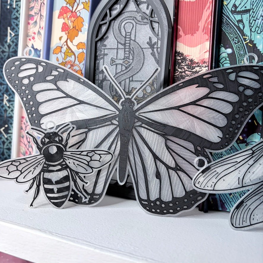 3D Printed Insect Suncatcher - 4 Versions - Awfullynerdy.co