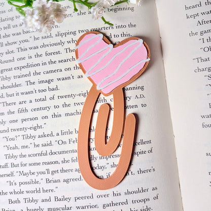 3D Printed Llama Paperclip Bookmark | Cute Book Accessory - Awfullynerdy.co