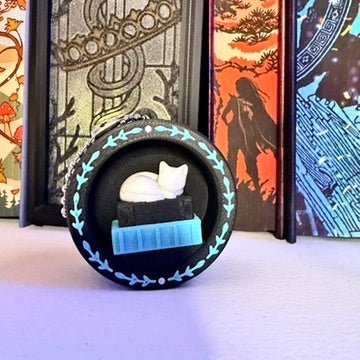 3d Printed Mini Bookshelf Fidget Clicker - Awfullynerdy.co