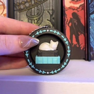 3d Printed Mini Bookshelf Fidget Clicker - Awfullynerdy.co