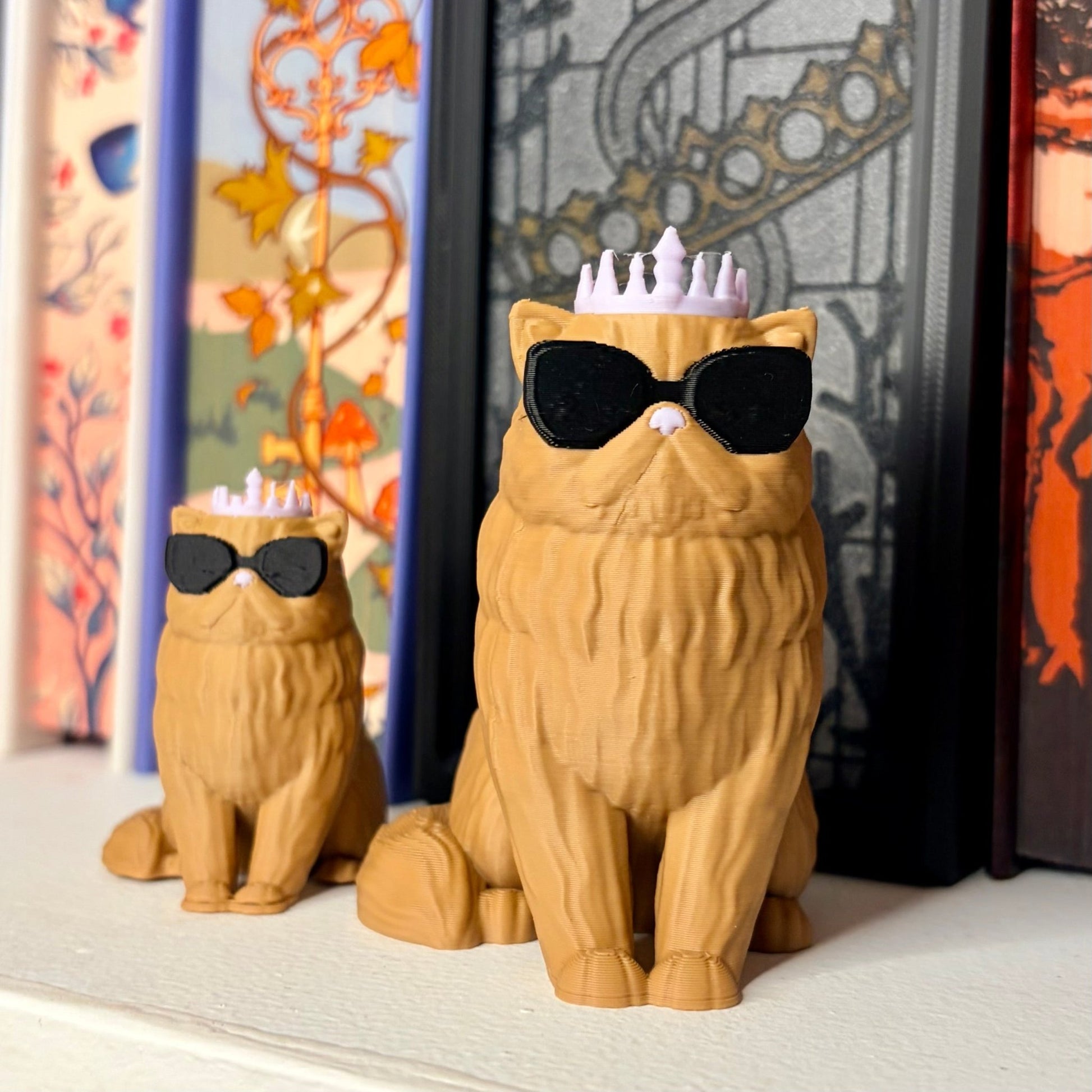 3d Printed Princess Donut inspired Bookshelf Decor - Awfullynerdy.co