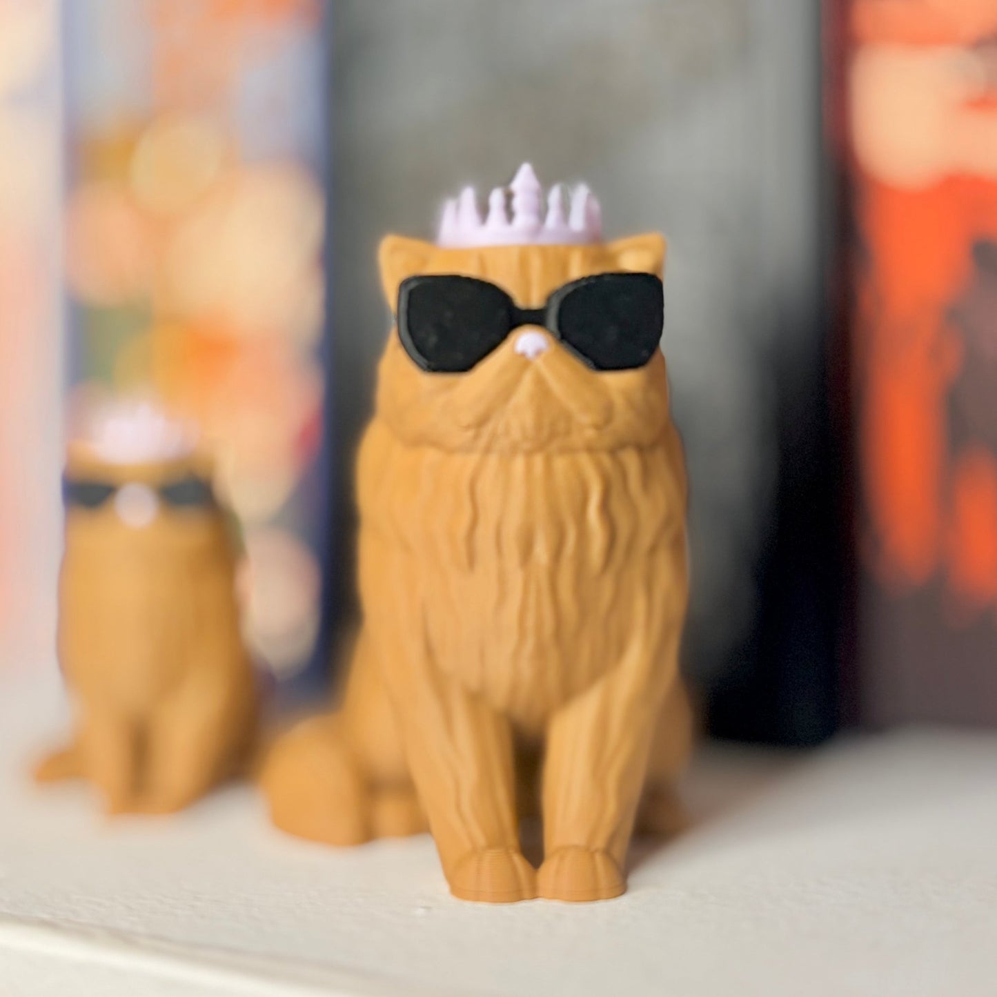 3d Printed Princess Donut inspired Bookshelf Decor - Awfullynerdy.co