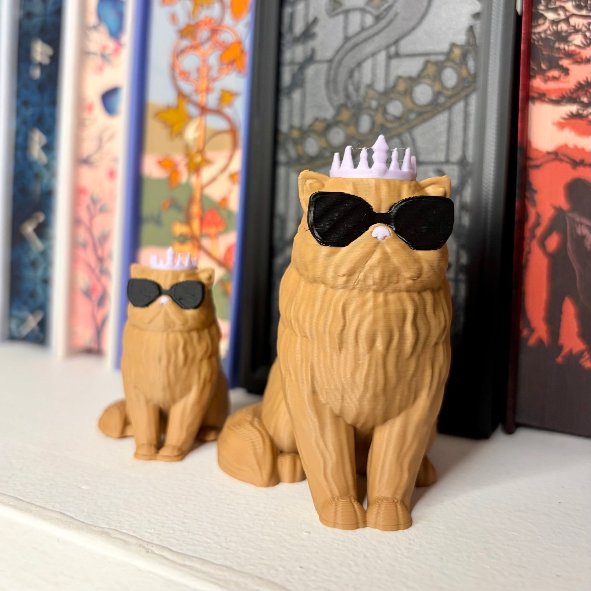 3d Printed Princess Donut inspired Bookshelf Decor - Awfullynerdy.co