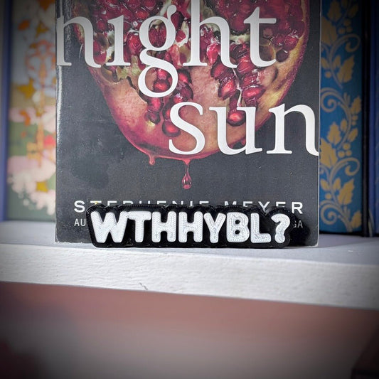 3d Printed Shelf Sign - Twilight Inspired - Awfullynerdy.co