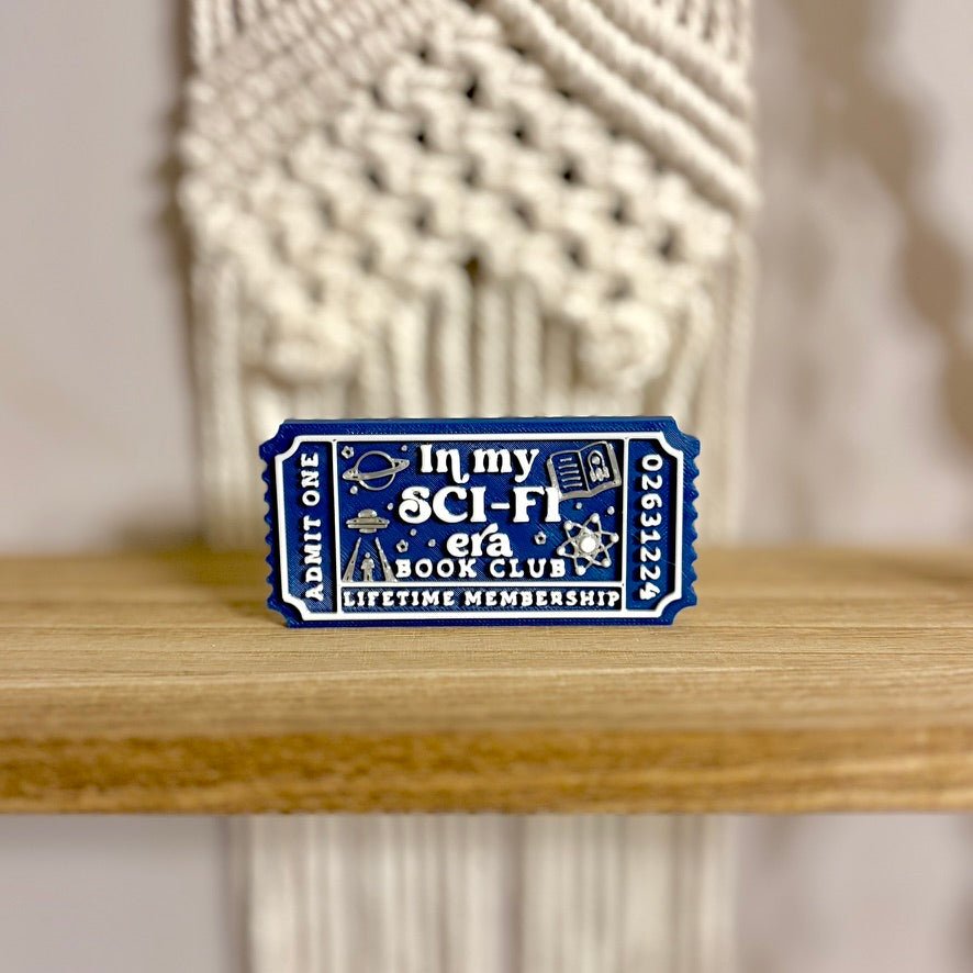 3d Printed Shelf Trope Ticket - In My Sci - Fi Era - Awfullynerdy.co