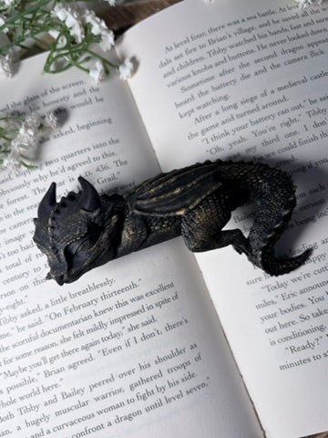 3d Printed Sleeping Dragon Bookshelf Decoration - Awfullynerdy.co