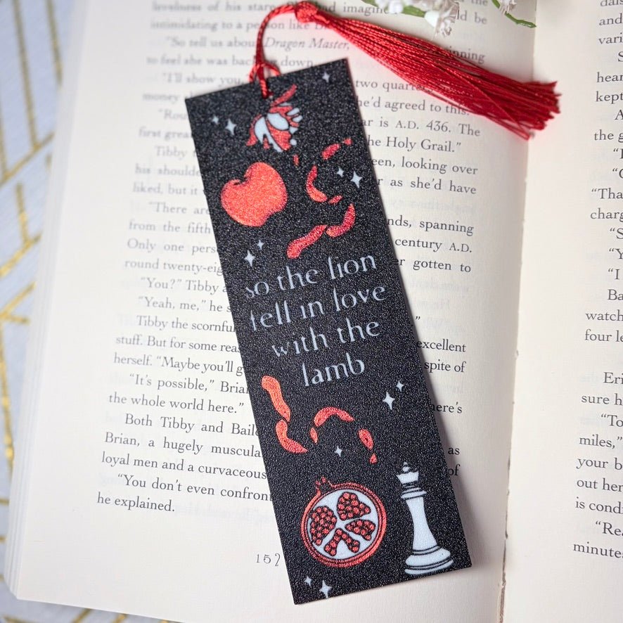 3d Printed so the lion fell in love with the lamb Bookmark - Awfullynerdy.co