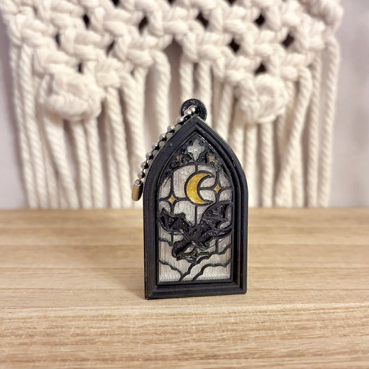 3d Printed Stained Glass Window Fidget Clicker - Awfullynerdy.co