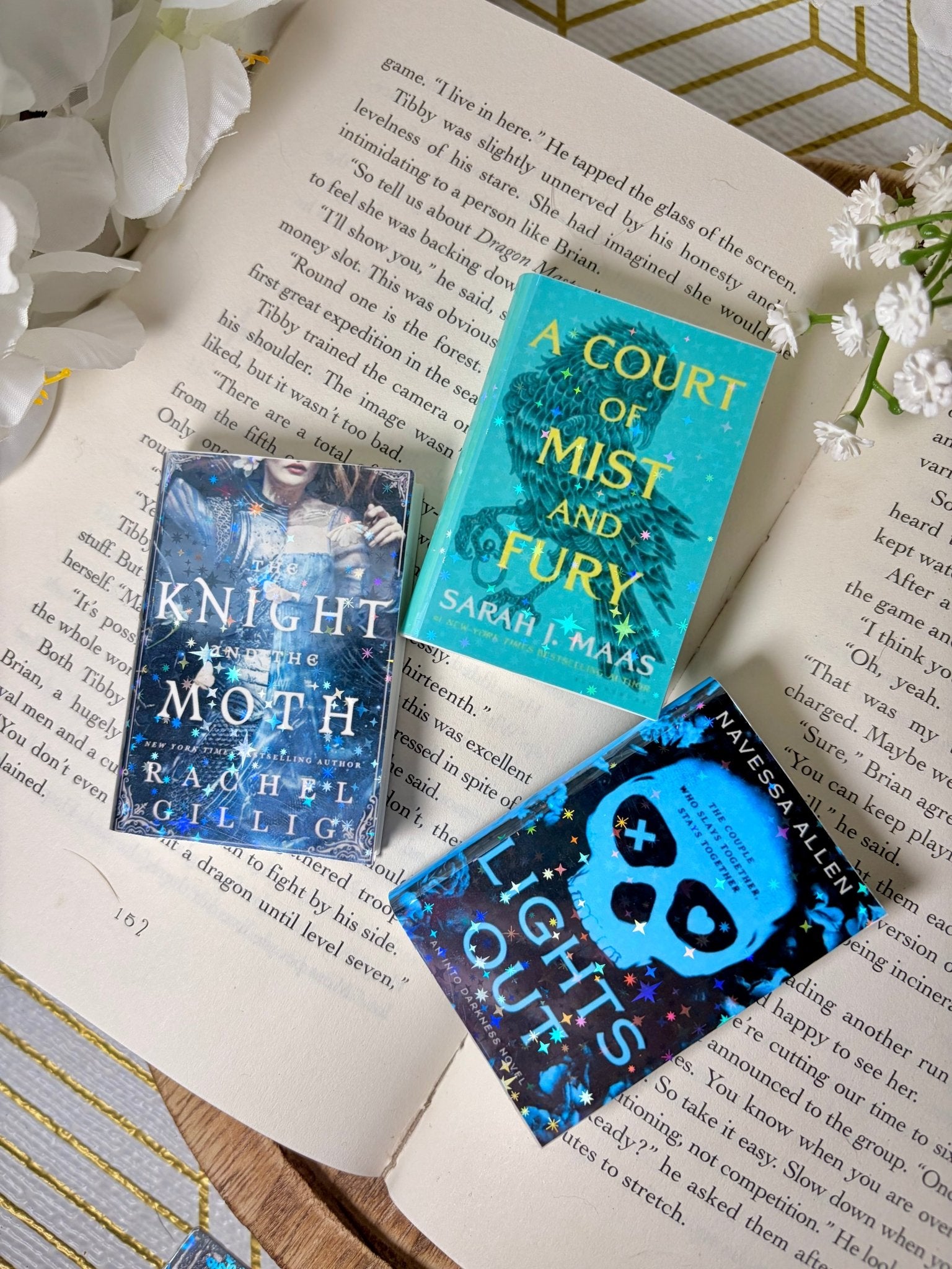 3d Printed Star Sparkle CUSTOM Book Magnet - Awfullynerdy.co