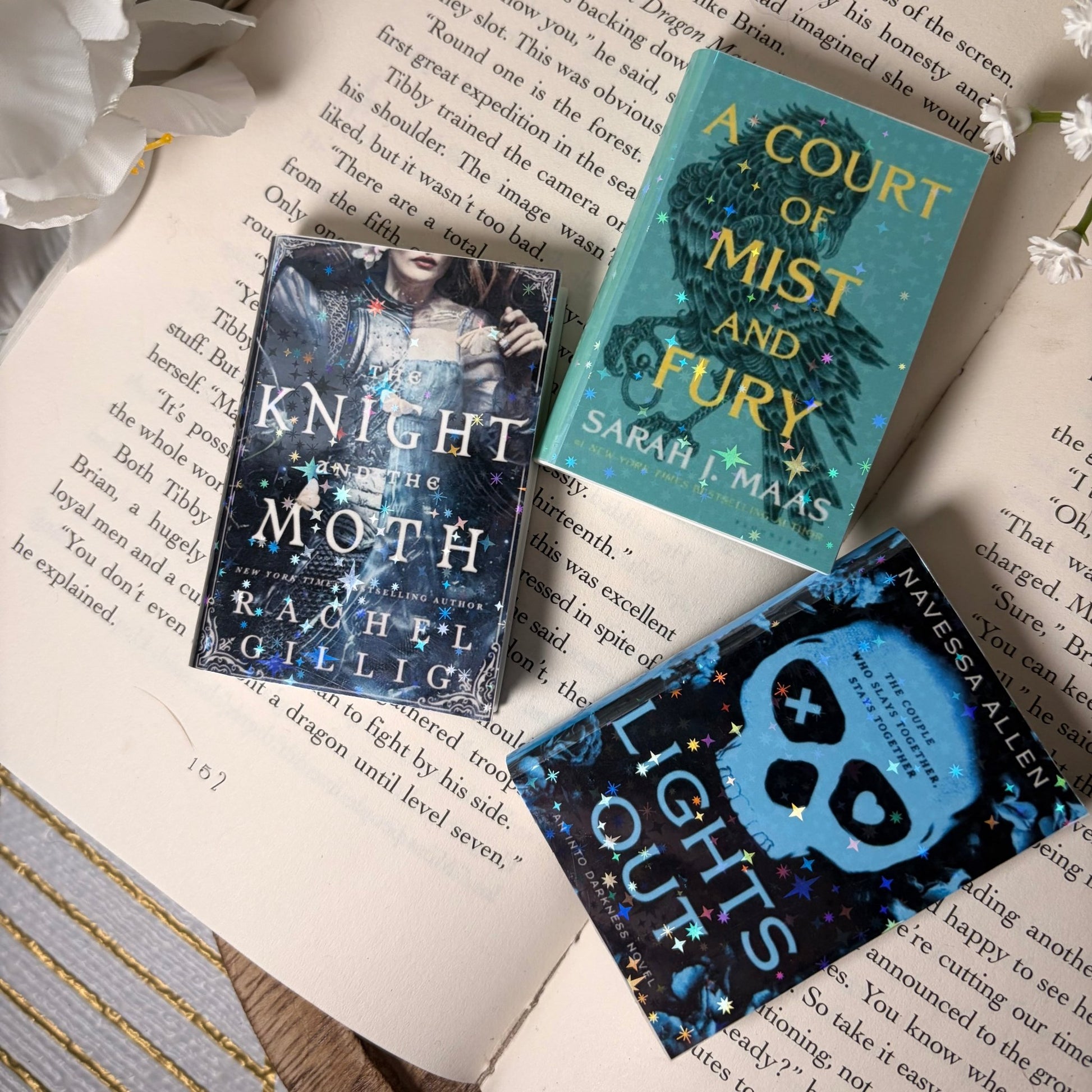 3d Printed Star Sparkle CUSTOM Book Magnet - Awfullynerdy.co