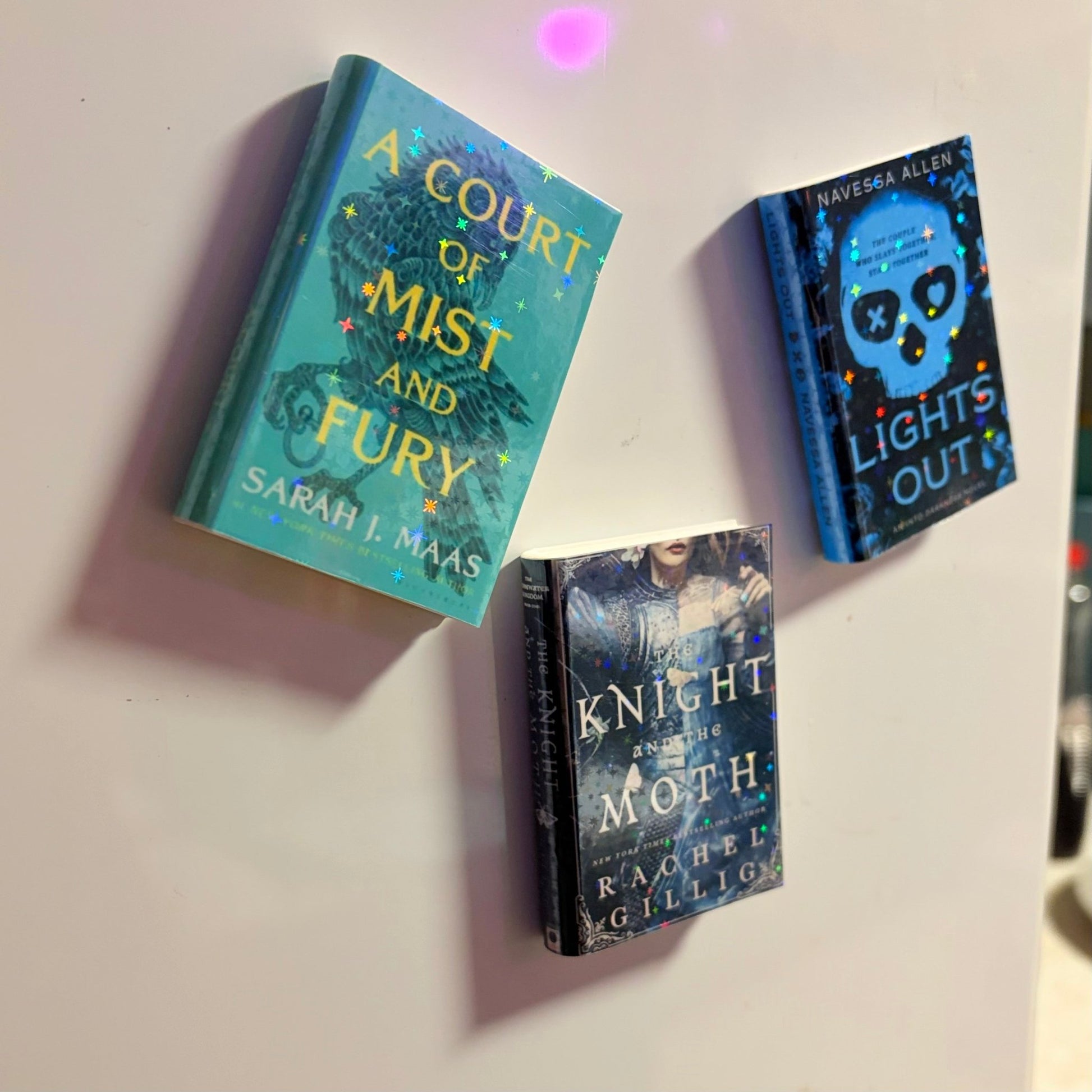 3d Printed Star Sparkle CUSTOM Book Magnet - Awfullynerdy.co