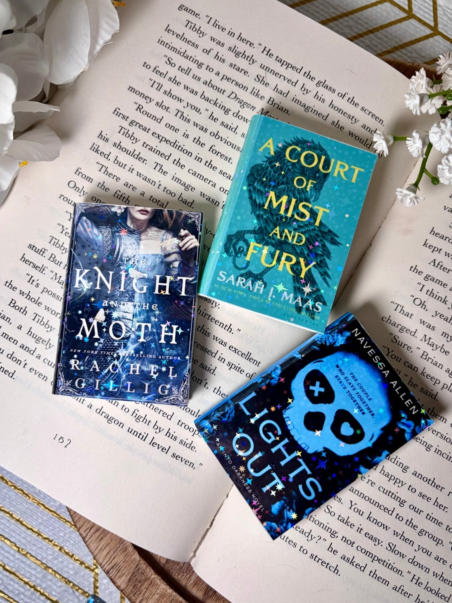 3d Printed Star Sparkle CUSTOM Book Magnet - Awfullynerdy.co