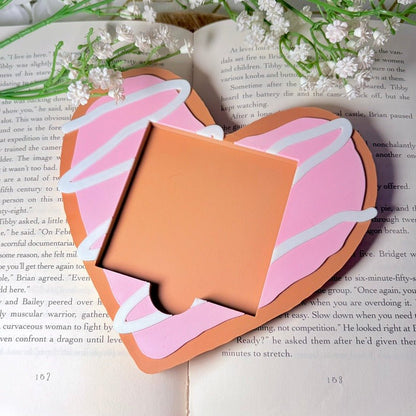 3D Printed Sugar Cookie Post - It Note Holder | Desk Accessory | Cute Office Decor | 4x4 Post - It Organizer - Awfullynerdy.co