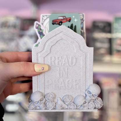 3D Printed Tombstone Bookmark Holder - Awfullynerdy.co