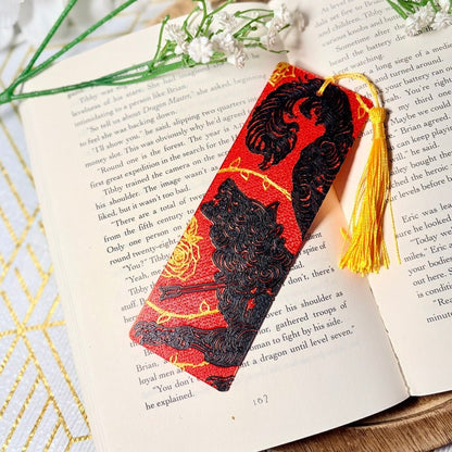 3d Printed Wounded Wolf Bookmark - Awfullynerdy.co
