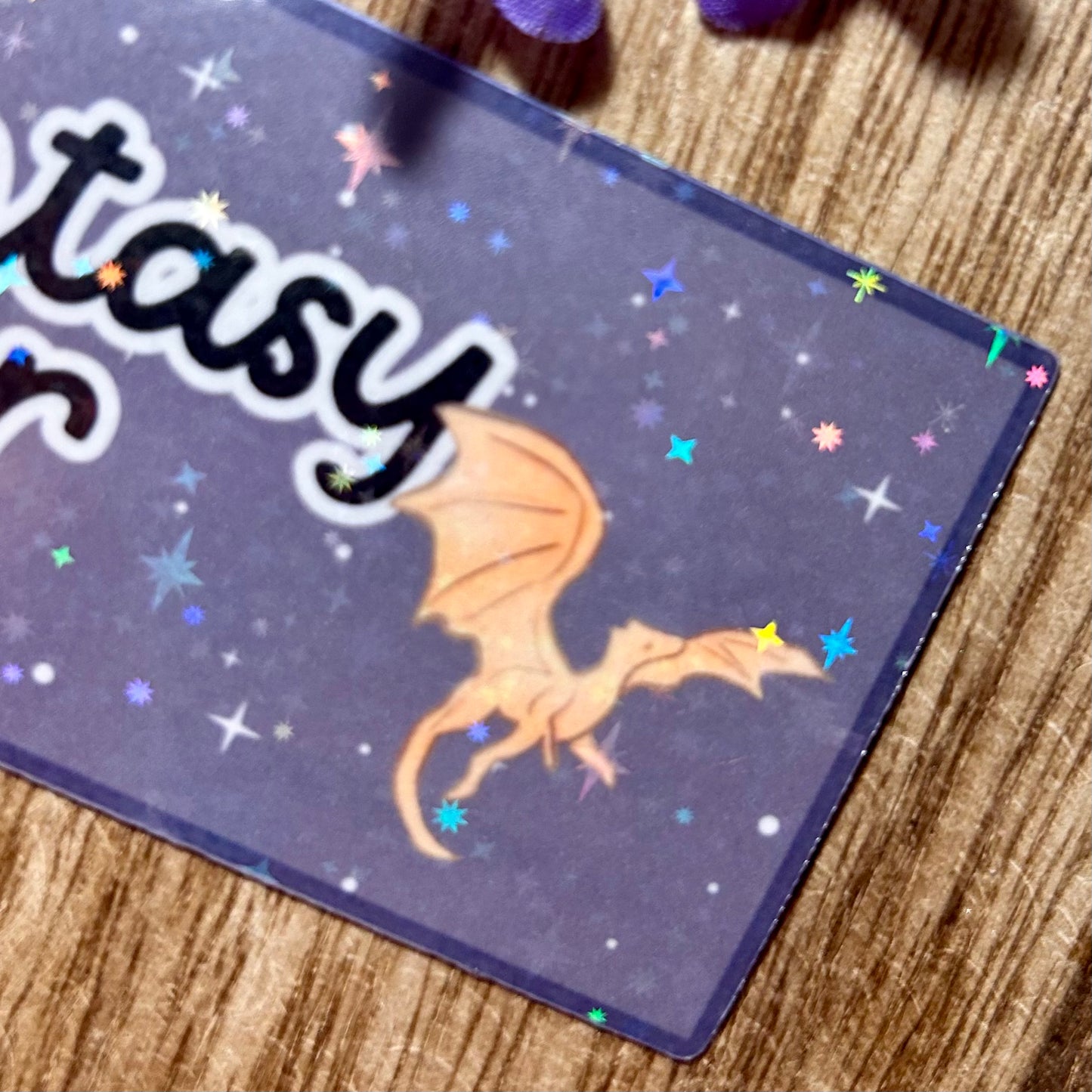 Romantasy Lover Cardstock Bookmark