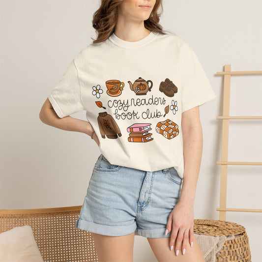 Cozy Readers Book Club T-Shirt