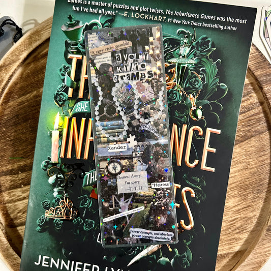 The Inheritance Games Collage Bookmark