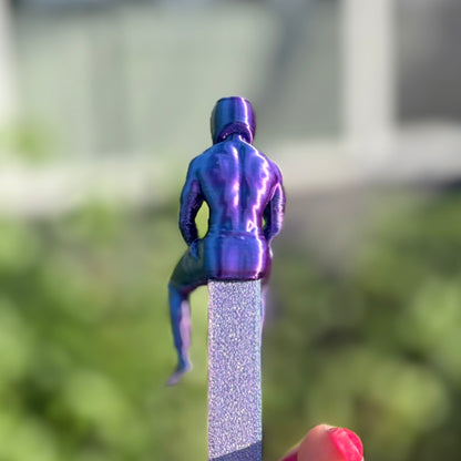 3D Printed Hot Biker Bookmark | Cute Book Accessory