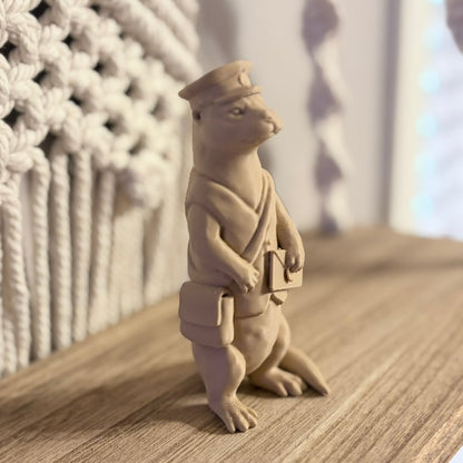3d Printed Mail Otter Bookshelf Decor