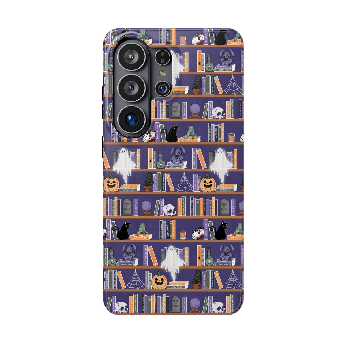 Spooky Bookshelf Magnetic Impact-Resistant Case