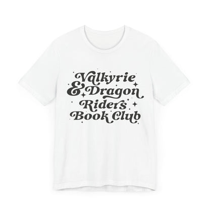 Valkyrie & Dragon Riders Book Club Unisex Jersey Short Sleeve Tee