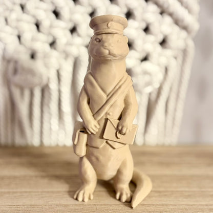 3d Printed Mail Otter Bookshelf Decor