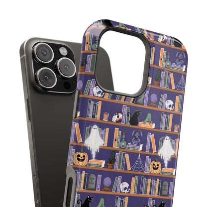 Spooky Bookshelf Magnetic Impact-Resistant Case