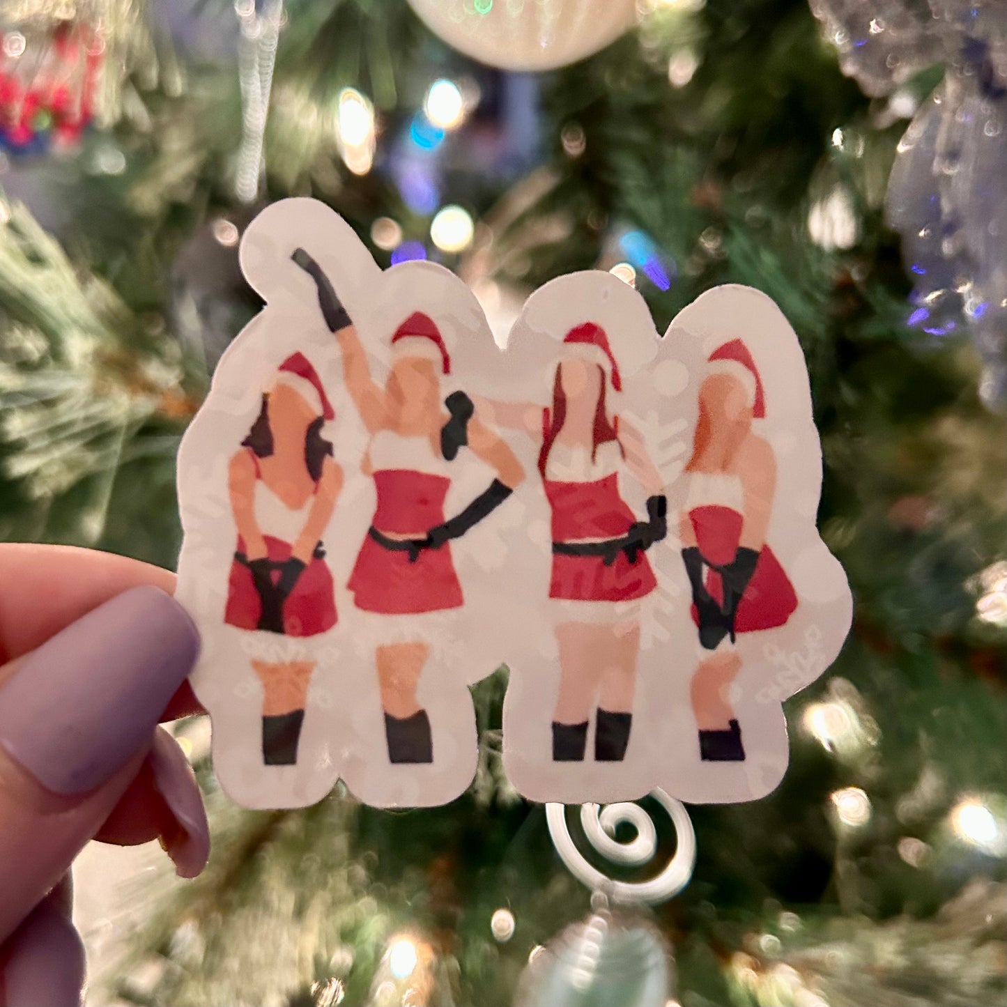 Holiday Fetch-Mas Sticker