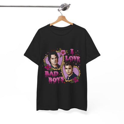 Graphic Tee — "I Love Bad Boys" TVD T-Shirt