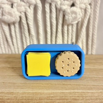 3d Printed Lunchable Inspired Fidget Clicker