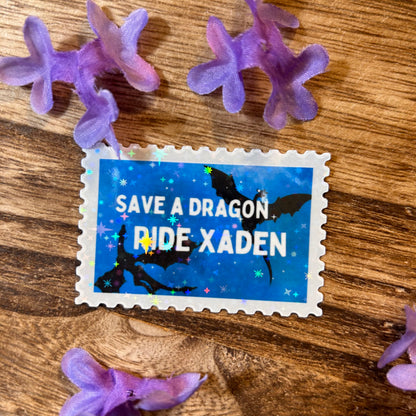 Save a Dragon, Ride Xaden Sticker