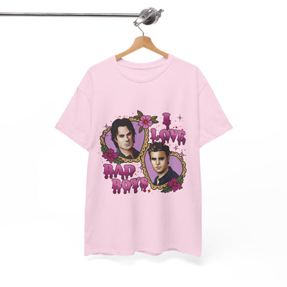 Graphic Tee — "I Love Bad Boys" TVD T-Shirt