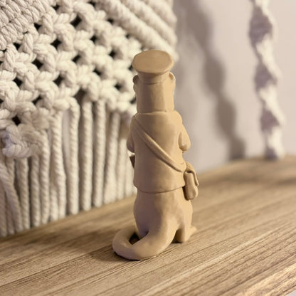 3d Printed Mail Otter Bookshelf Decor