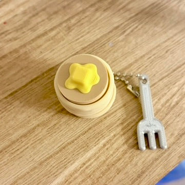 3d Printed Pancakes Fidget Clicker