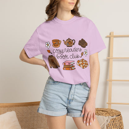 Cozy Readers Book Club T-Shirt