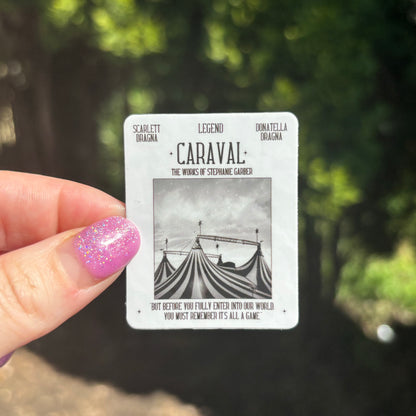 Caraval Movie Poster Sticker