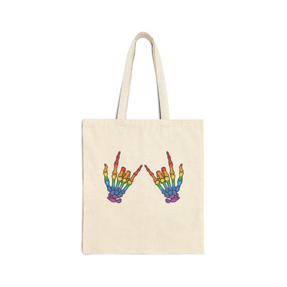 Pride Rock On Cotton Canvas Tote Bag