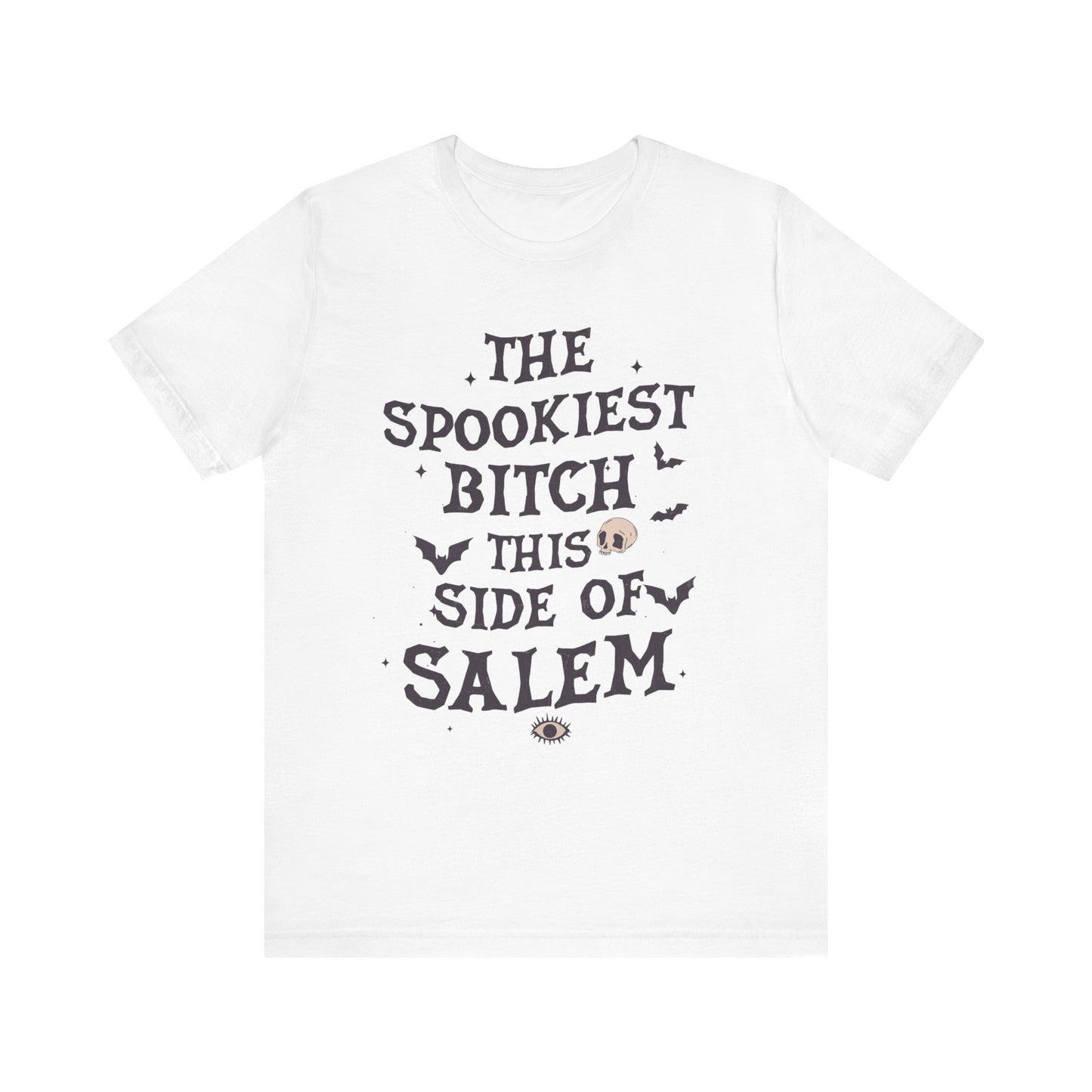 The Spookiest B This Side of Salem Unisex Jersey Short Sleeve Tee - Awfullynerdy.co