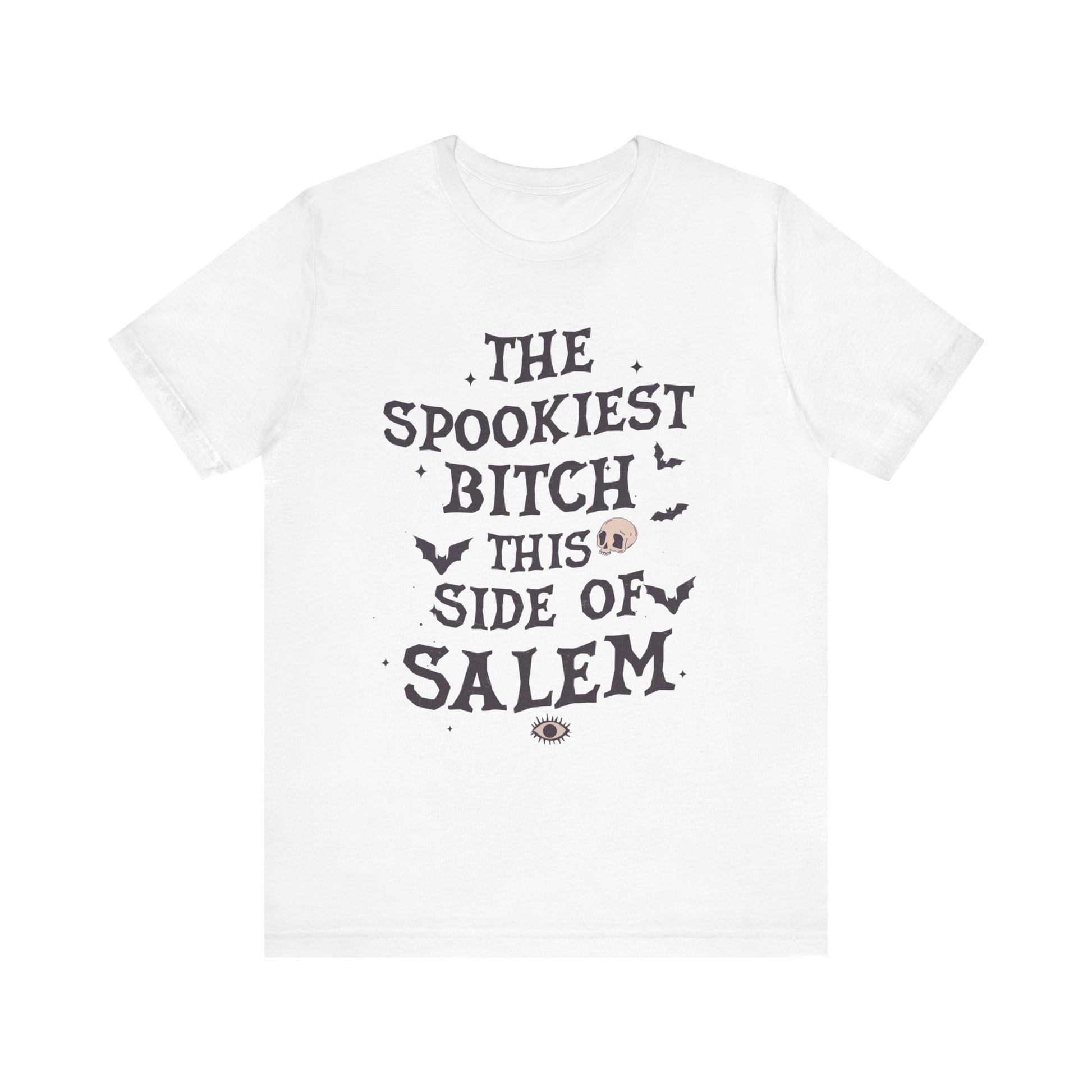 The Spookiest B This Side of Salem Unisex Jersey Short Sleeve Tee - Awfullynerdy.co