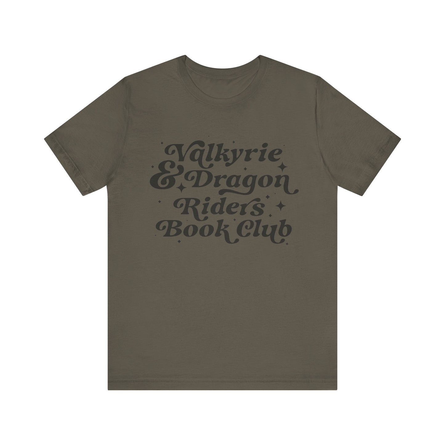 Valkyrie & Dragon Riders Book Club Unisex Jersey Short Sleeve Tee