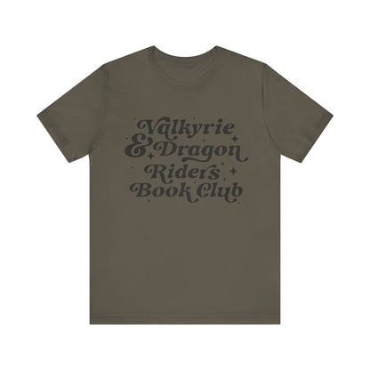 Valkyrie & Dragon Riders Book Club Unisex Jersey Short Sleeve Tee