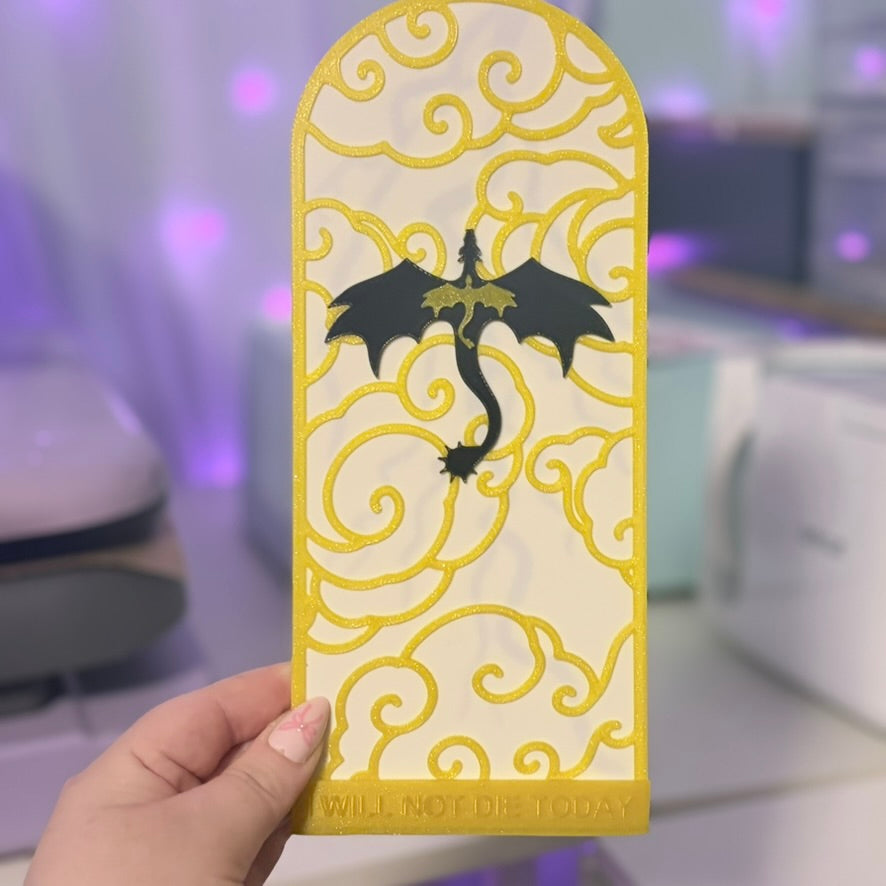 Two Dragons Lightening Inspired Tealight Book Nook