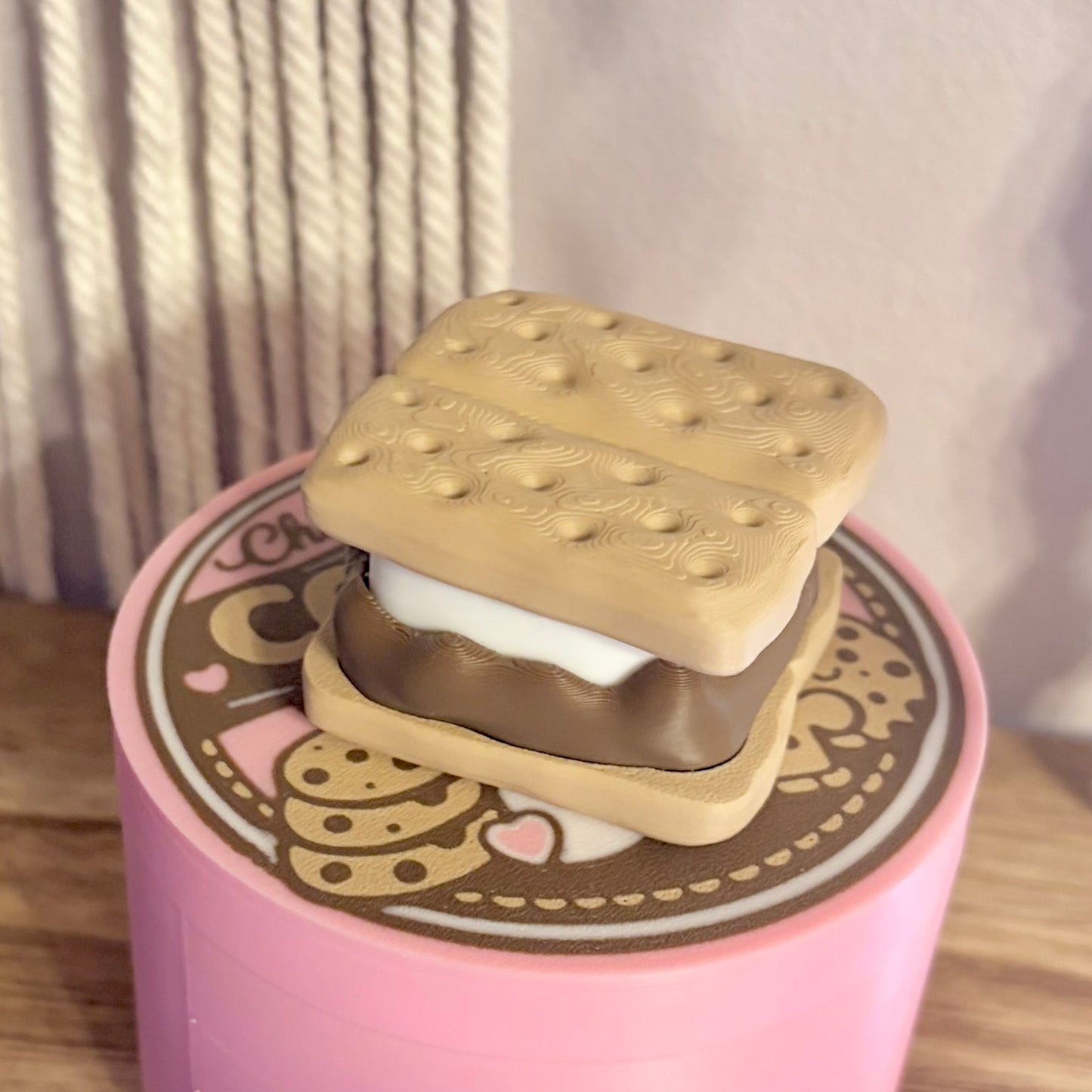3d Printed Smore Fidget Clicker